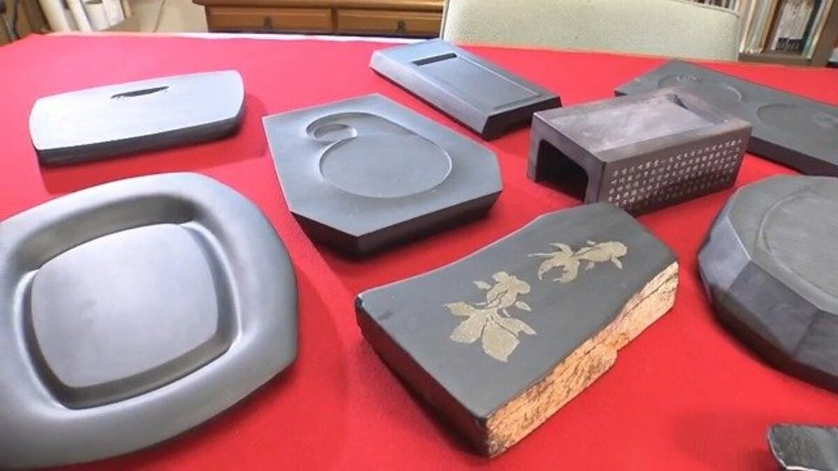 （b-22）龍渓硯 職人わずか2人に…長野の伝統工芸「龍渓硯」存続の危機 魅了された書家