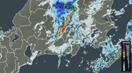 「線状降水帯」が発生する恐れ　岐阜県と愛知県では9日夜のはじめ頃にかけて、静岡県では夜遅くにかけて　24時間予想降水量は関東甲信地方・東海地方100ミリ（10日午後6時まで 多い所で）　土砂災害などに警戒を