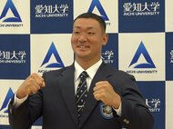 楽天から2位指名…ゴジラ2世・愛知大学の安田悠馬が“バレンティン超え宣言”「本塁打の日本記録超えたい」