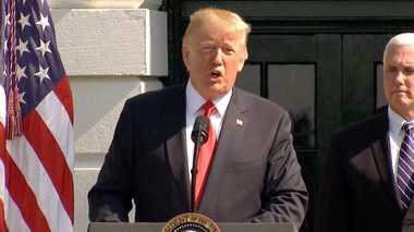 トランプ大統領「金委員長に感謝」も、東京五輪スポーツ用品の制裁維持