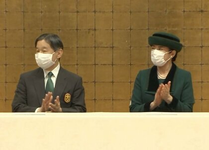 天皇皇后両陛下、ボーイスカウト100周年記念式典に出席