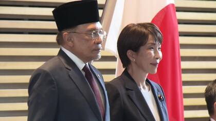 高市首相がマレーシアのアンワル首相と会談　LNG・液化天然ガスの安定供給など協力を確認　全体の約15%を輸入