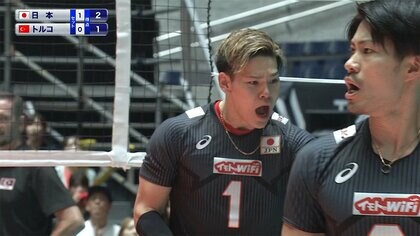 【スーパープレー映像・西田有志】最高得点15点をたたき出したフェイクセット・バックアタック　“空中美技”5本トルコ戦まとめ【パリ五輪予選/W杯バレー】