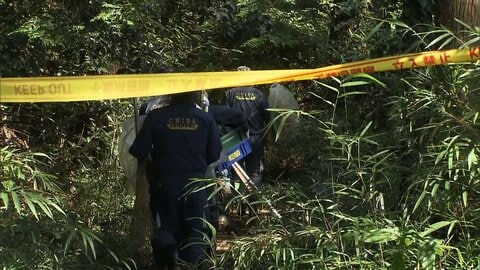 雑木林から1人の遺体　40代男性不明…別事件の供述から　千葉・市原市