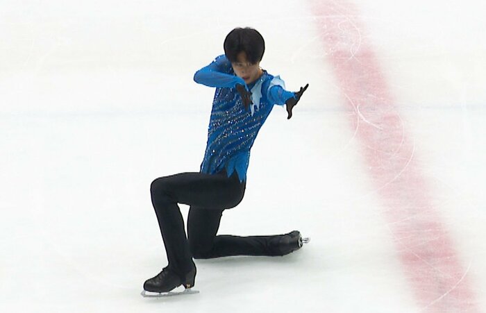 フリーで新プログラムの『Avatar』を披露した戸田(東日本選手権)