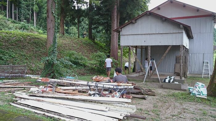 整備が行き届いていなかった公園