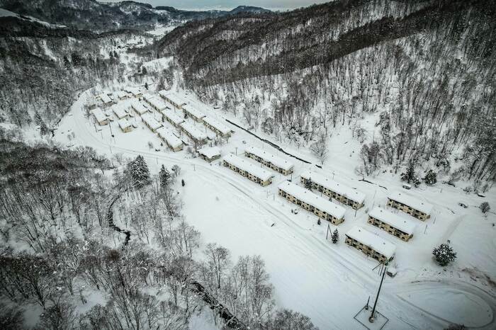 北海道・上砂川町東町（2023年1月撮影）