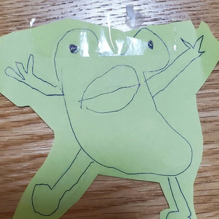 凛ちゃんの作品(提供:絢汰さん)