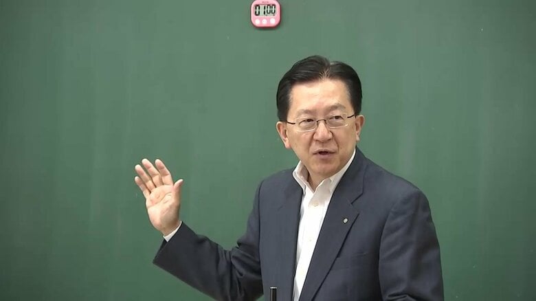 達増知事が世界遺産出前授業　自ら価値と魅力を伝える　岩手県｜FNNプライムオンライン