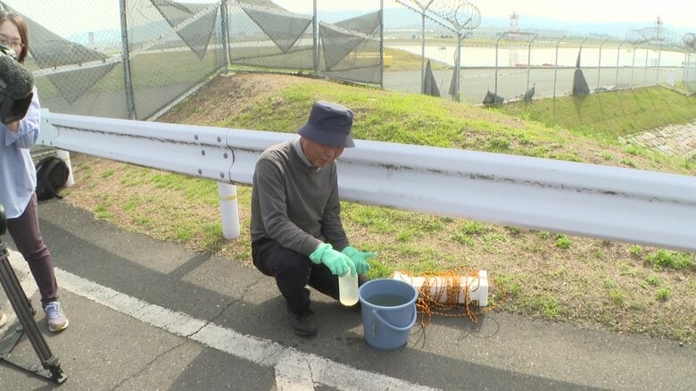 米軍岩国基地隣接の池から基準値超える有機フッ素化合物か　市民団体が調査結果発表｜FNNプライムオンライン