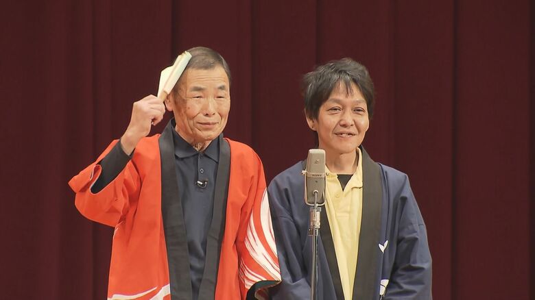 笑いの力で健康に…警察官勤めあげた81歳男性が初の“漫才ステージ”に挑戦「笑わせることがこれからの人生」｜FNNプライムオンライン