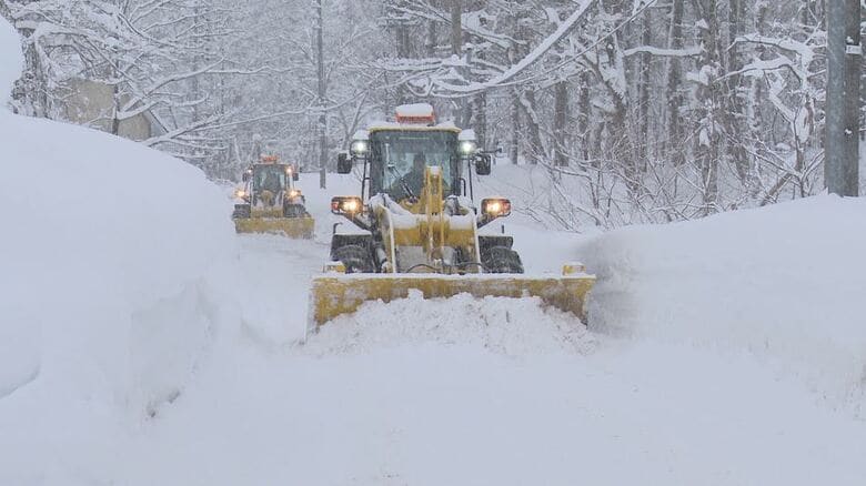 【大雪で困惑】除雪費予算オーバーで1億円超の補正　雪国のジレンマ　村の担当者「観光には歓迎だが、これ以上は…」｜FNNプライムオンライン