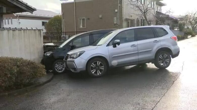 仙台市青葉区中山で乗用車同士の事故　交差点で出合い頭に衝突か　女性４人けがも命に別条なし〈宮城〉｜FNNプライムオンライン