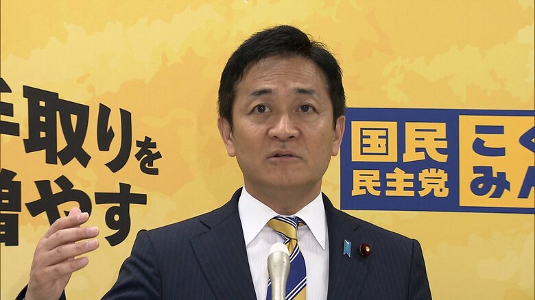 国民・玉木代表が江藤農水相後任の小泉氏を疑問視「コメ価格高騰の遠因を作った当事者」｜FNNプライムオンライン
