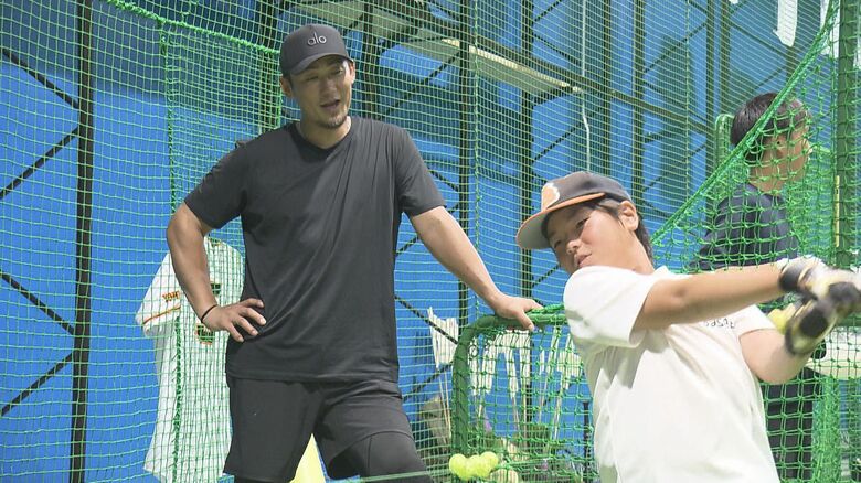 “なぜ名古屋？”には明確な答えが…中田翔さんが自費で数億円かけ『野球教室』を開校「子供達と一緒に楽しんで成長したい」｜FNNプライムオンライン