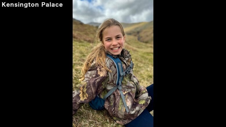 イギリス・ウィリアム皇太子夫妻の長女　シャーロット王女　10歳の誕生日｜FNNプライムオンライン