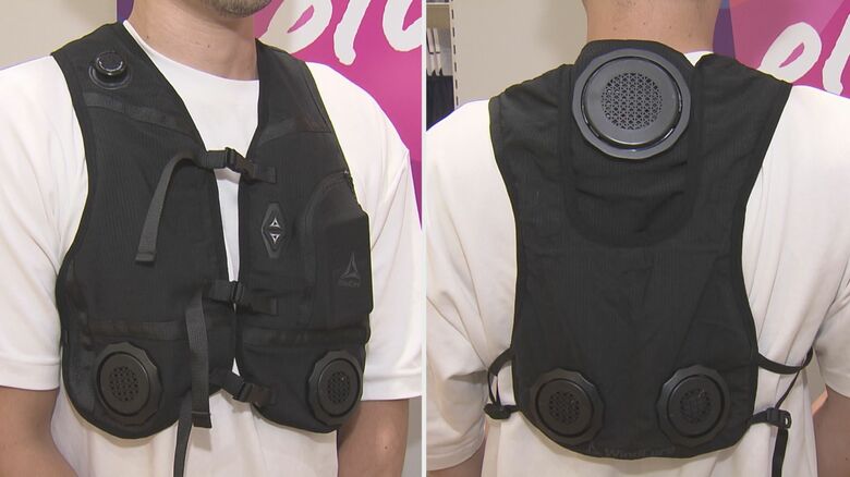まるでエアコンのよう…段違いの涼しさで人気の『冷房服』ワークマンで買える最新ひんやりグッズを徹底調査|FNNプライムオンライン