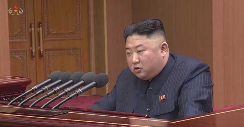 金正恩朝鮮労働党委員長(4月12日)