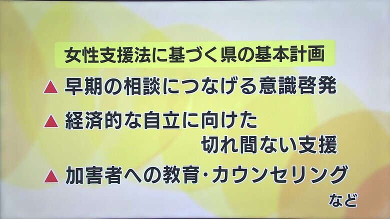 「困難な問題を抱える女性への支援に関する新たな法律」の施行で策定された長崎県の基本計画