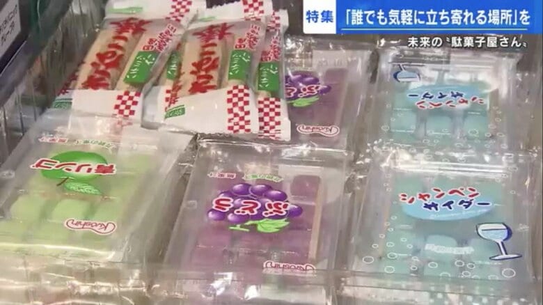 昭和の香りがする懐かしい駄菓子
