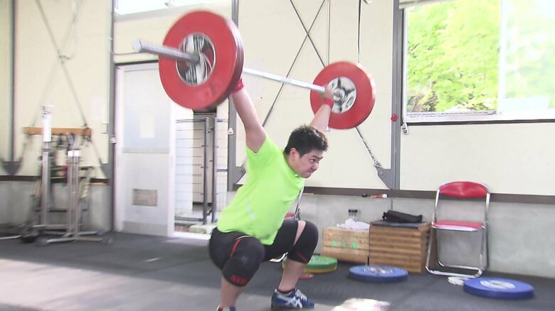 重量挙げで地元・福井からの出場を目指す　杉谷優太選手