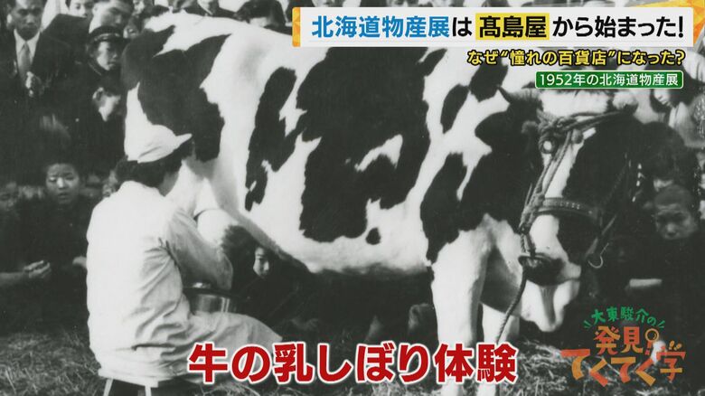 乳しぼり体験を開催