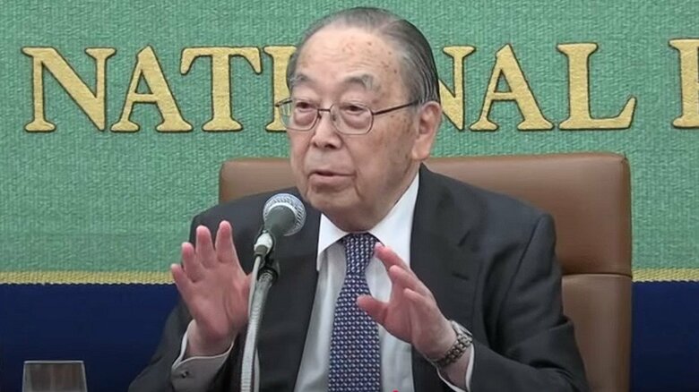 「未来を創る財団」国松孝次会長　（2025年6月　日本記者クラブ）