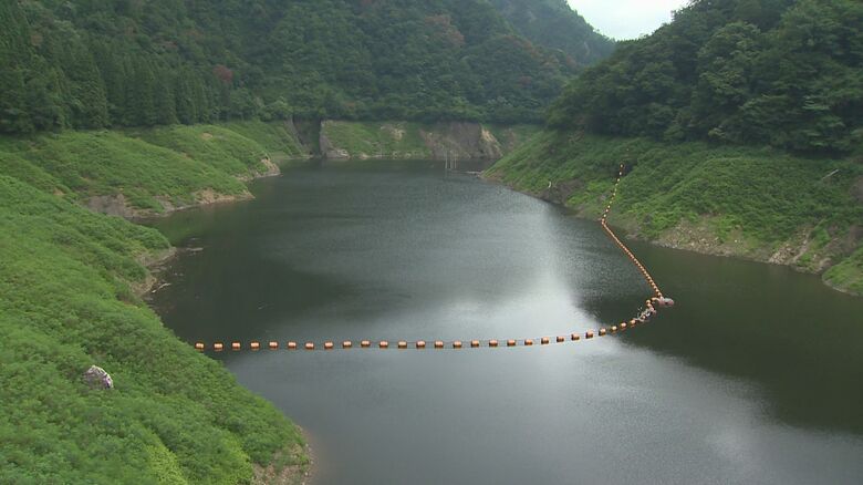 早出川ダム（2024年8月6日）
