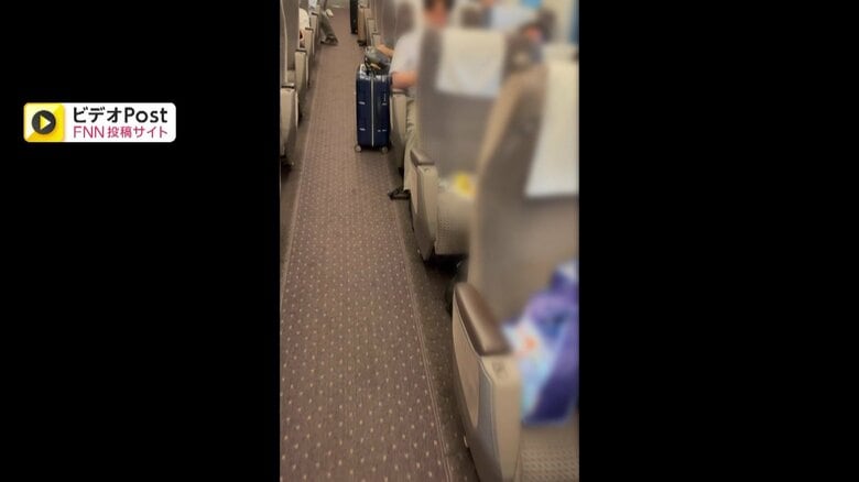 新幹線ホテルの様子