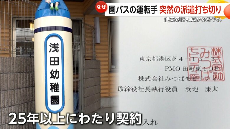 25年以上に渡って契約してきた浅田幼稚園