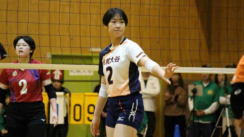 札幌大谷・セッターの高山瑚都選手(2年)