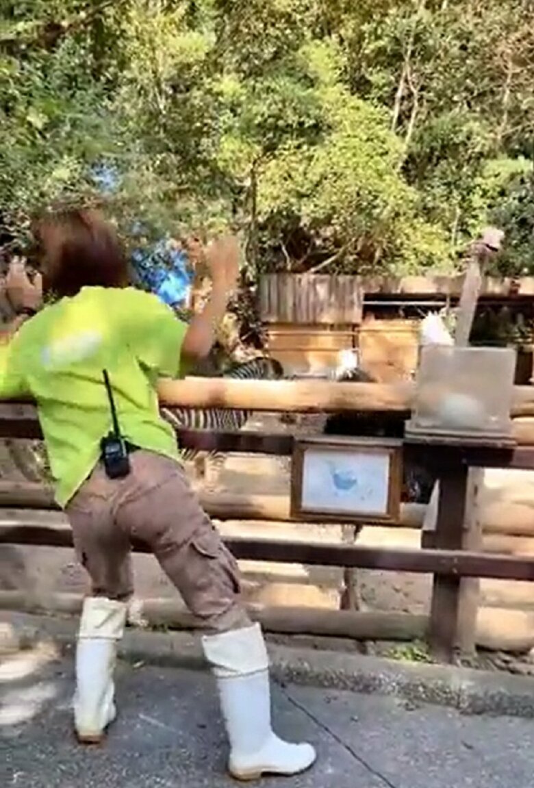 1人目とは全く違った踊りを披露