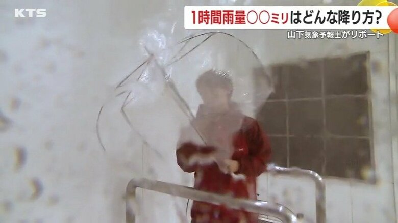 身の危険を感じる雨と風