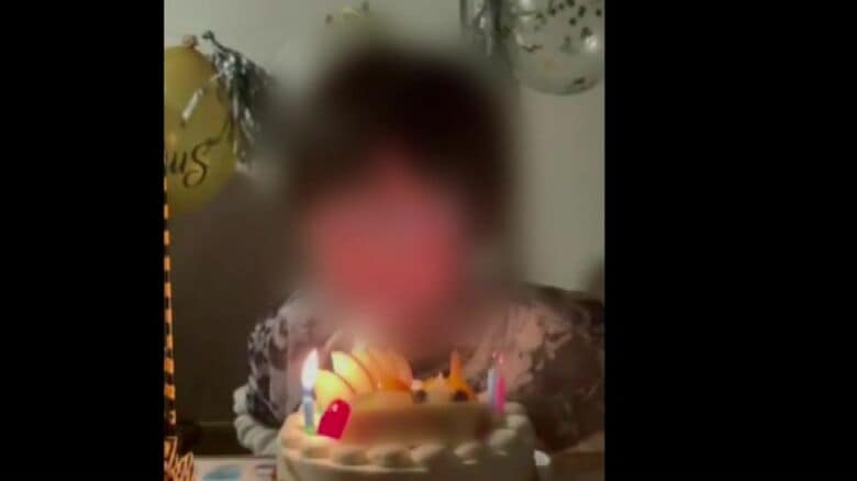 今は一緒に祝えない 息子の誕生日