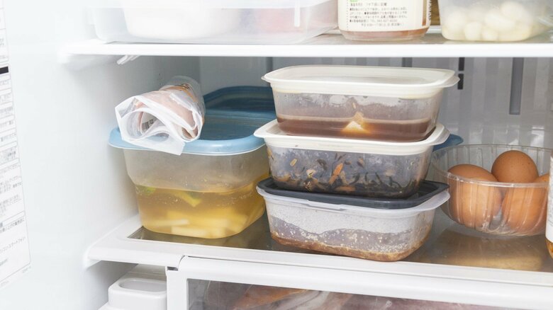 卵はドアポケットではなく、冷蔵室に（画像はイメージ）