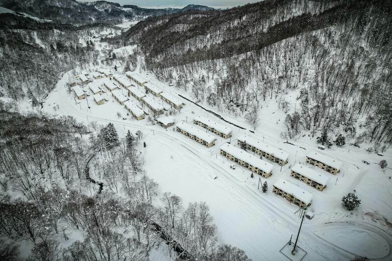 北海道・上砂川町東町（2023年1月撮影）