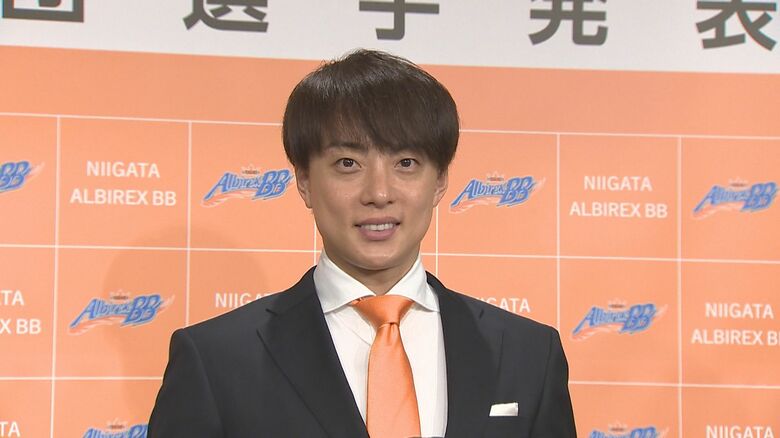 アルビBBに復帰　五十嵐圭 選手