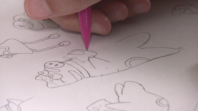 赤べこに恋したエミリーさんが描くイラスト