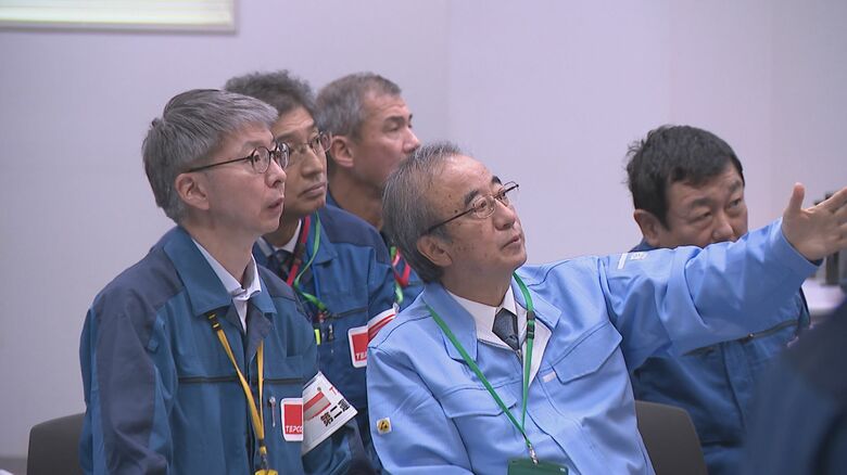 柏崎刈羽原発を視察した花角知事