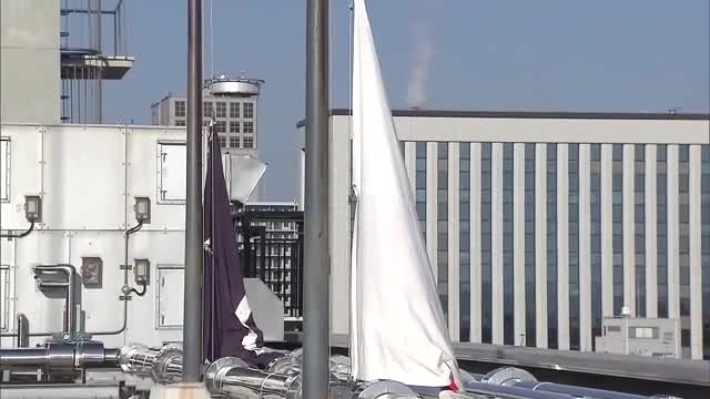 東日本大震災発生１５年　岡山県庁で犠牲者を追悼する半旗を掲揚　岡山・香川では今も計８２２人が避難生活