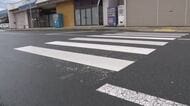 ショッピングセンター前の横断歩道で女性が車にはねられ死亡　運転手を現行犯逮捕　岩手・大船渡市