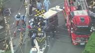 JRの踏切内で軽自動車と普通列車が衝突 車の中にいた73歳女性を搬送も死亡 警報機と遮断機は正常に作動