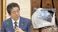 “アベノマスク”父が手洗い 政府は動画「正しい洗い方」