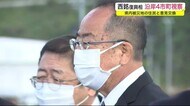 西銘復興相 沿岸4市町視察 県内被災地の住民と意見交換<岩手県>