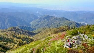 「黄金伝説」残る鍬崎山 女性アナウンサーが