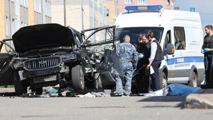 ロシア北西部サンクトペテルブルクで車爆発　乗っていた軍人死亡 