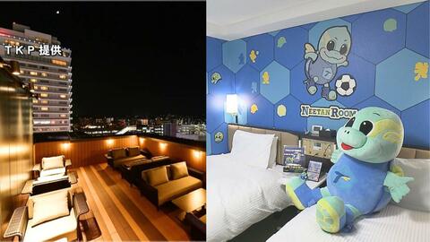 屋上にはこだわりのバー　大分駅前に“アパホテル”開業　255室を備え特別室では「ニータン」がお出迎え【大分発】