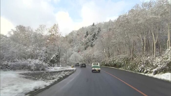 冬場の運転はスピードや車間距離に注意