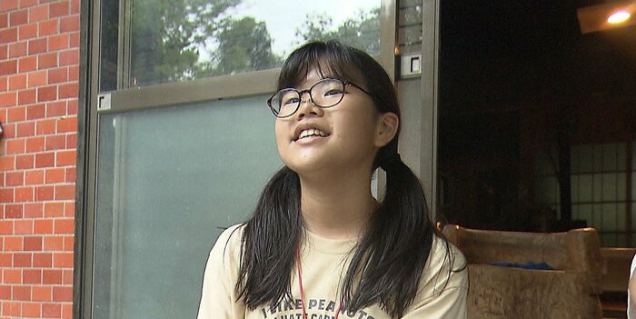 ツアーに参加した小学6年生 セミの声を身近に感じ「自然ってすごいなと思った」