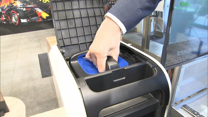家庭用の交換式バッテリー